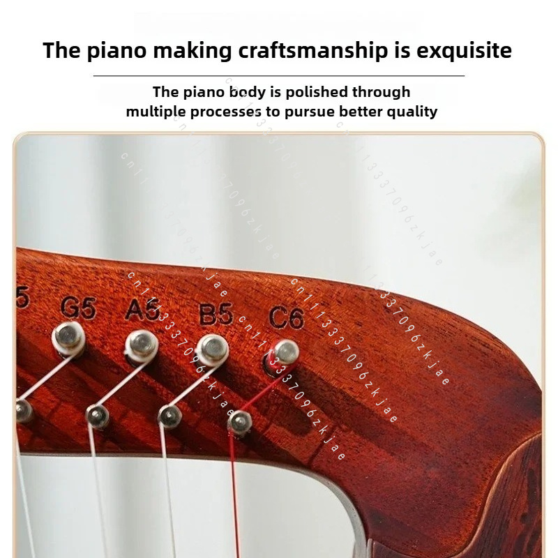 Musical Instrument With Strings - 手作り 15 トーンハープサウンドセラピーポータブル初心者学習プロのリラヨガ瞑想楽器弦楽器