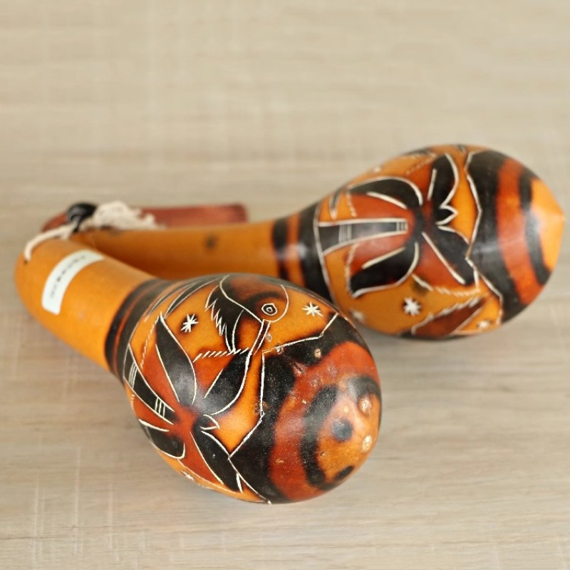 Musical Instrument Of Africa - アフリカマラカス子供木製ミュージカルマラカスハンドヘルド大人オルフ楽器手作りヨガサウンドヒーリング楽器