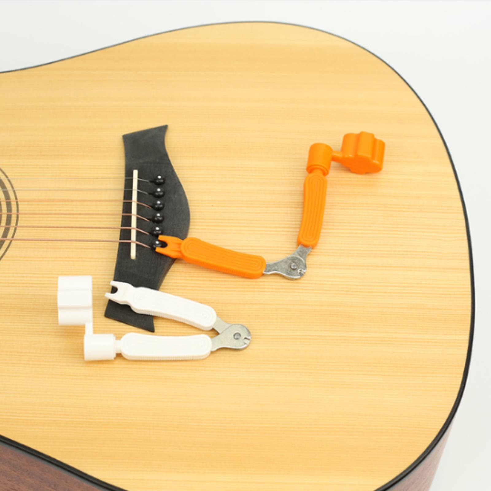 Musical Instrument With Strings - トリプル機能ギターツール 時間を節約するギター弦ワインダーカッター 弦ワインダーカッター ピンプラー 丈夫な楽器用具