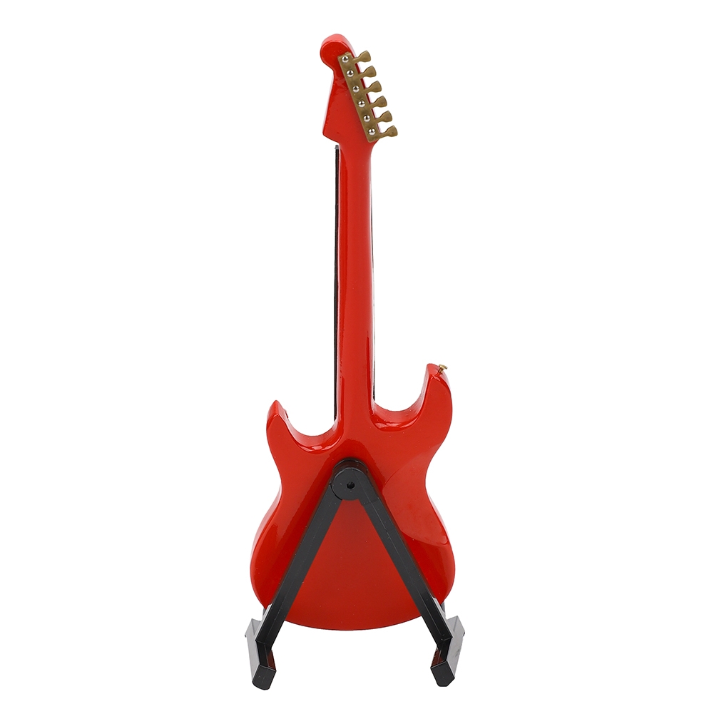 ミニチュア赤いエレキギターモデル楽器工芸品装飾品ギフト - Musical Instrument With A のレビューと価格
