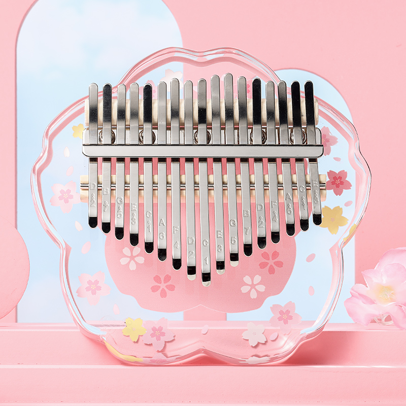 Hlururu-ケースとフラットボードケース付きの透明なカリ - Musical Instrument Sounds のレビューと価格