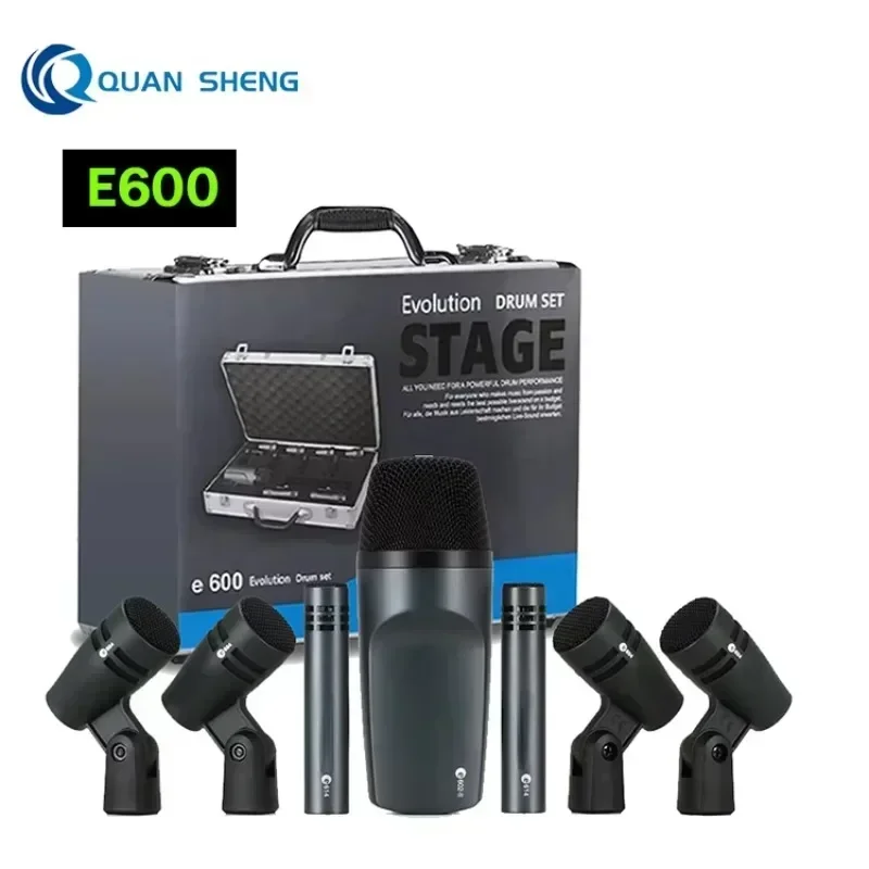 在庫あり E600 ドラムマイクキット カーディオイド楽器用 - Musical Instrument With A のレビューと価格