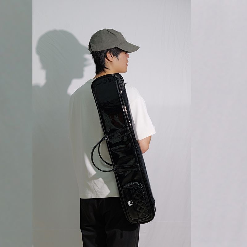 漆塗り竹製フルートバッグ 防水 耐衝撃 ポータブル ワンショ - Musical Instrument Set のレビューと価格