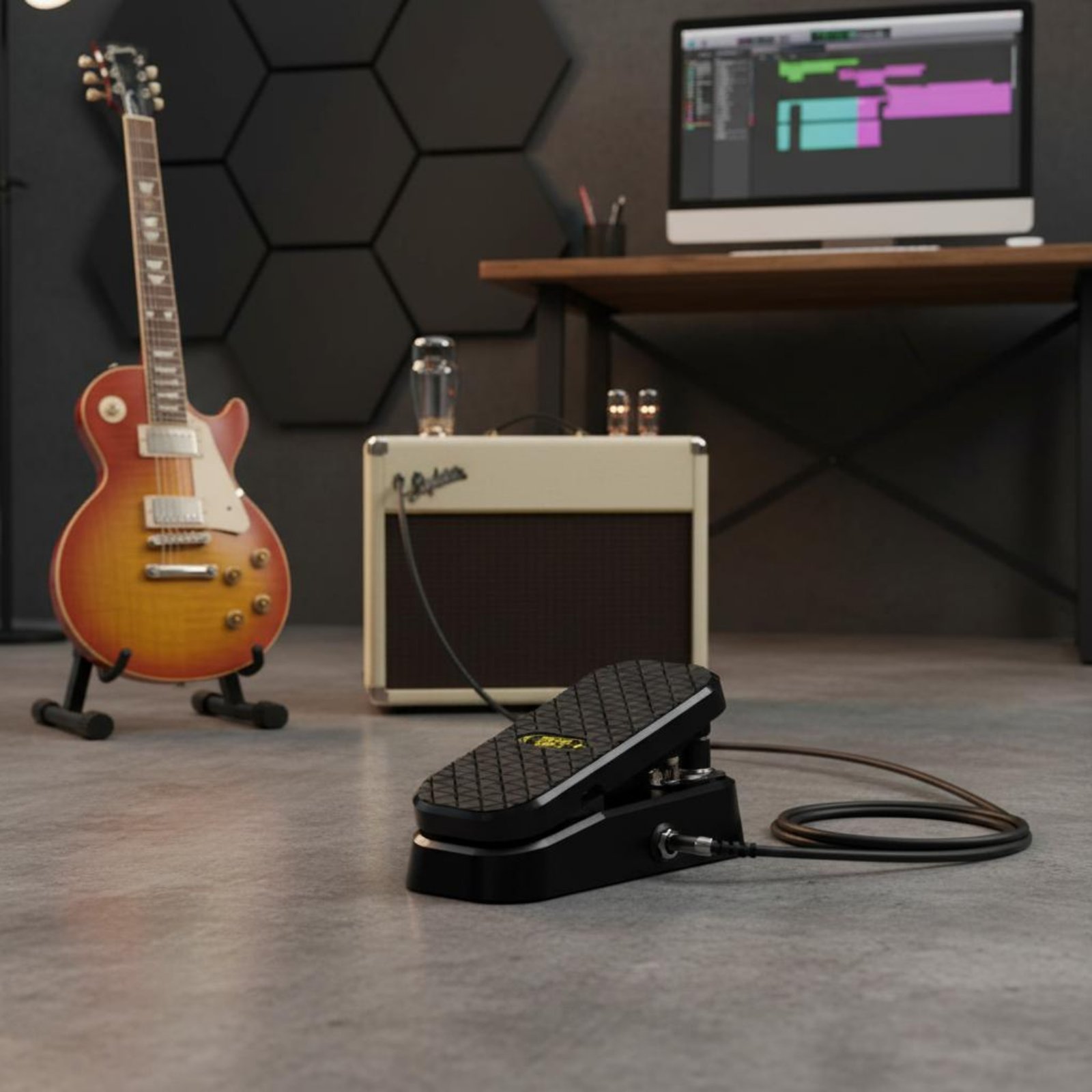 ボリュームモジュレーションペダル滑り止めデザインギターボリュ - Musical Instrument Sounds のレビューと価格