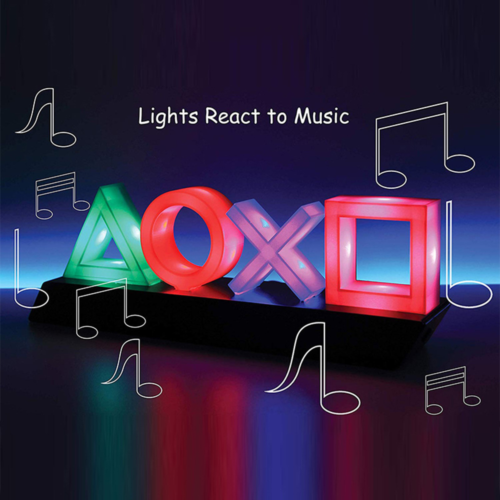 プレイランプ,カラフルな照明器具,ムードフラッシュ,サウンド - Musical Instrument Sign のレビューと価格